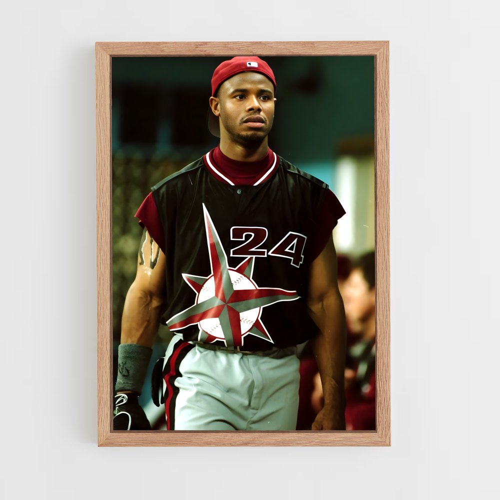 Poster Ken de griffey – affiche Baseball (vue 4)